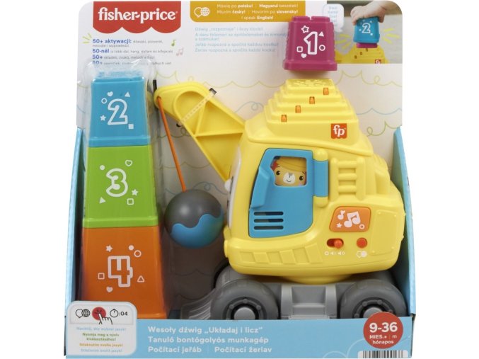 Fisher Price Mluvící jeřáb CZ/SK