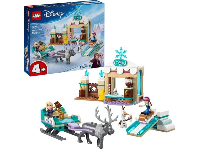 LEGO® │ Disney 43256 Anna a dobrodružství na saních