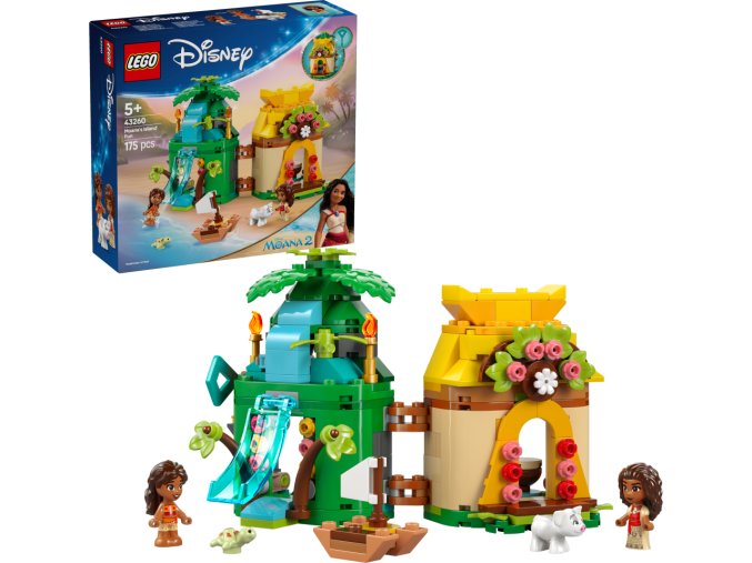 LEGO® │ Disney 43260 Vaiana a zábava na ostrově