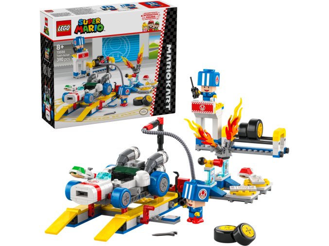 LEGO® Super Mario™ 72035 Mario Kart™ – Toad a jeho garáž