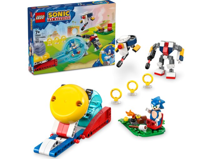 LEGO® Sonic the Hedgehog™ 77001 Sonic a souboj u táboráku