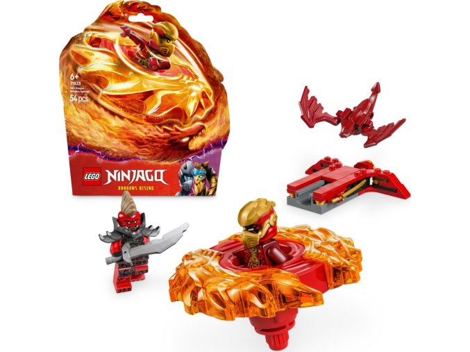 LEGO® NINJAGO® 71823 Kaiův dračí Spinjitzu spinner
