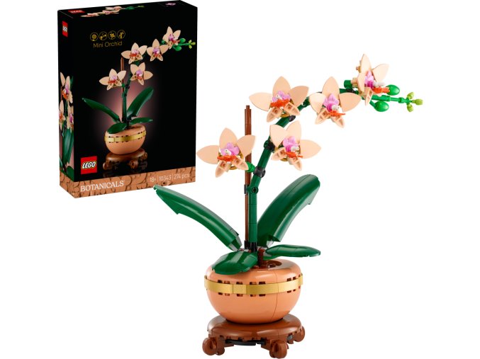 LEGO® Botanicals 10343 Miniaturní orchidej