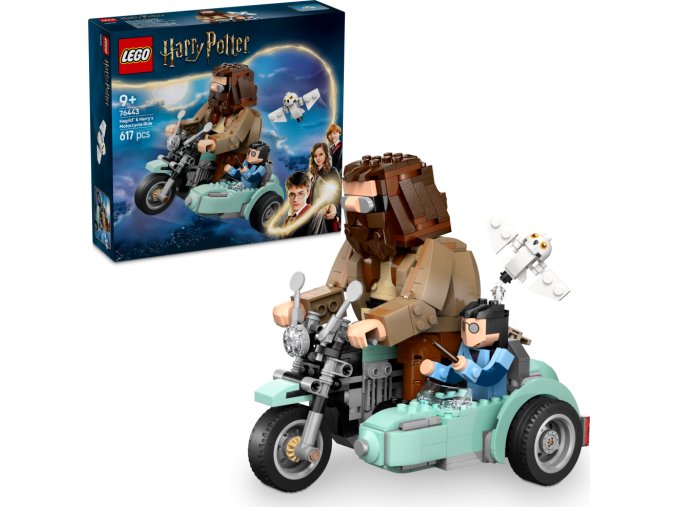 LEGO® Harry Potter™ 76443 Hagrid™ a Harry na motorce