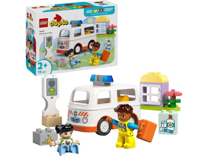 LEGO® DUPLO® 10447 Sanitka a řidič