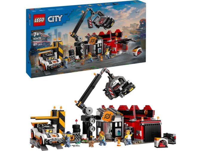 LEGO® City 60472 Vrakoviště s auty