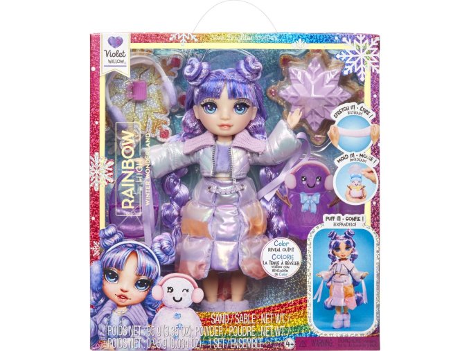 Rainbow High Zimní fashion panenka - Violet