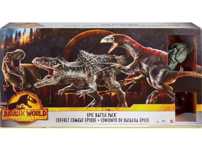 Jurský svět Epická bitva Sada figurek