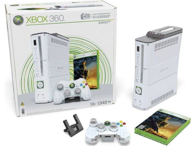Stavebnice replika MEGA XBOX 360 herní konzole