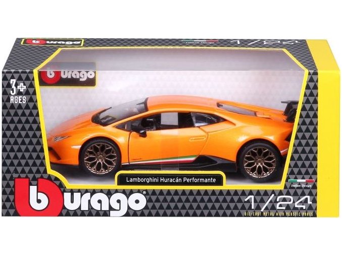 Bburago auto 1:24 Plus Lamborghini Huracan Performance Orange