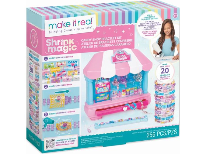 Sada náramků Shrink Magic Candy Shop