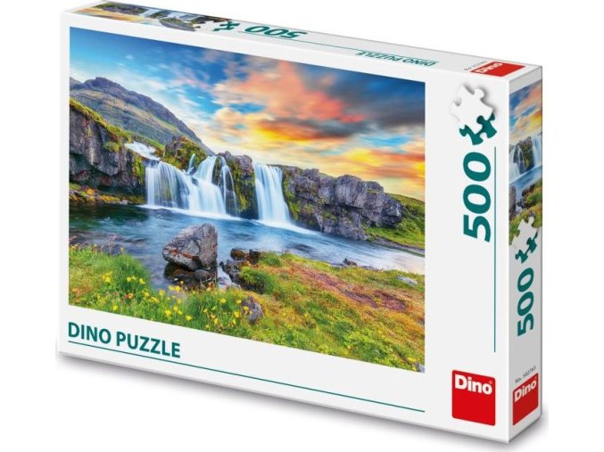 ISLANDSKÝ VODOPÁD 500 Puzzle