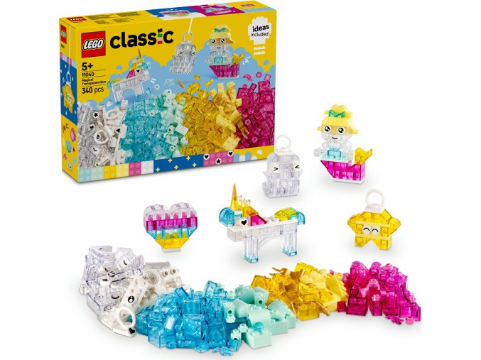 LEGO® Classic 11040 Kouzelná průhledná krabička