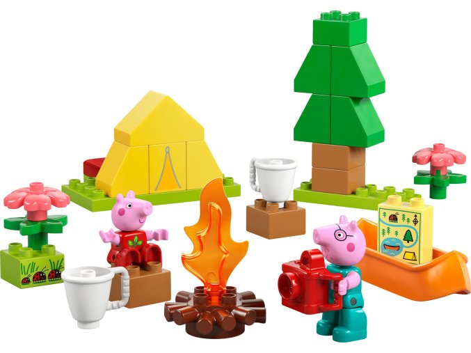 LEGO® DUPLO® 10452 Prasátko Peppa – Táboření