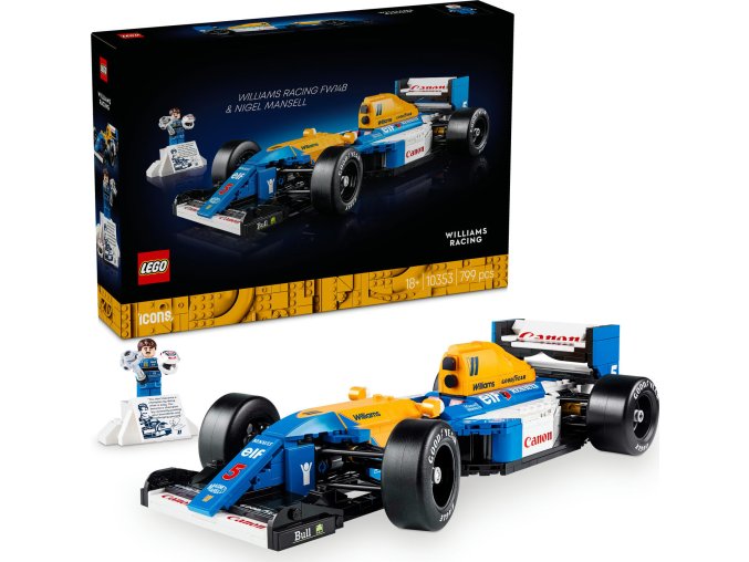 LEGO® Icons 10353 Williams Racing FW14B a Nigel Mansell