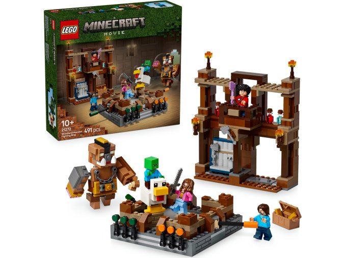LEGO® Minecraft® 21272 Bojový ring v Lesním sídle