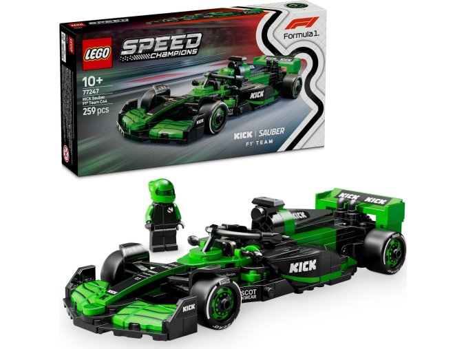 LEGO® Speed Champions 77247 Závodní auto KICK Sauber F1® Team C44