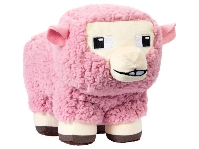 Minecraft® plyšák PINK SHEEP 23 cm