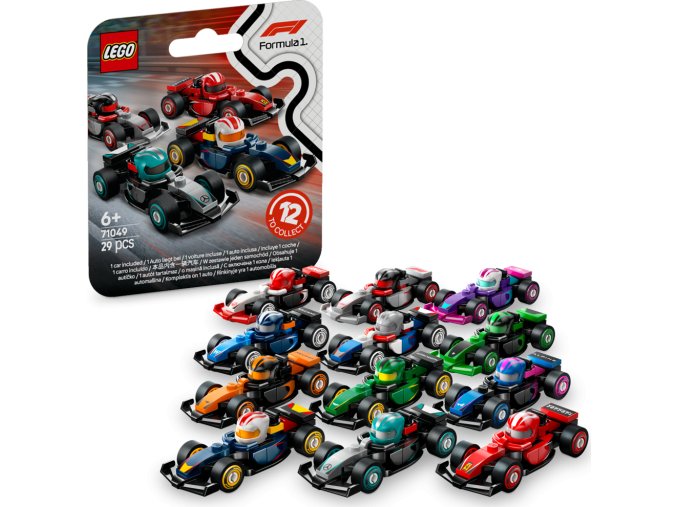 LEGO® 71049 Sběratelské závodní auto F1®