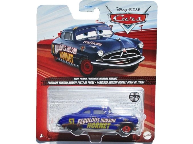 Cars 3 Autíčko DIRT TRACK FABULOUS HUDSON HORNET
