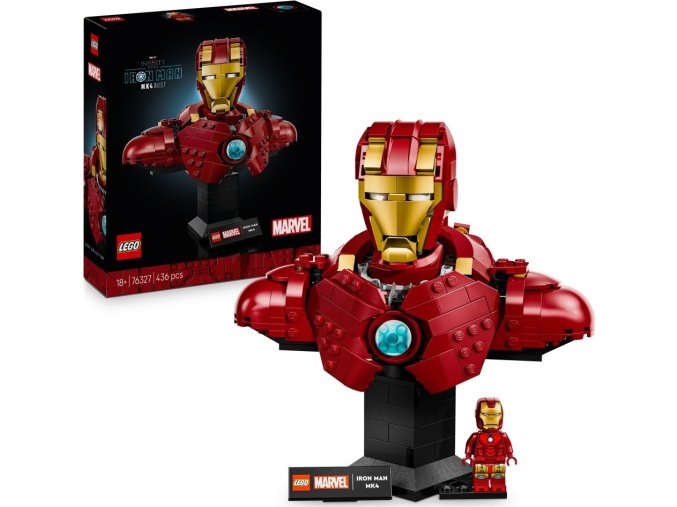 LEGO® ǀ Marvel 76327 Busta Iron Man MK4