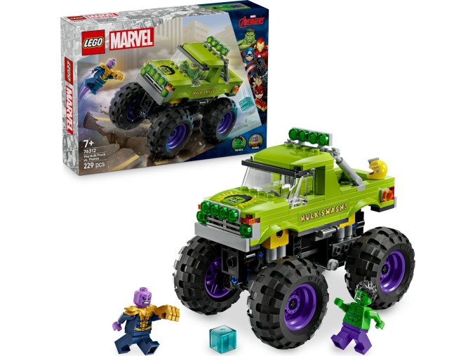LEGO® Marvel 76312 Hulkův truck vs. Thanos