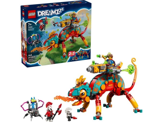 LEGO® DREAMZzz™ 71492 Mateo a jeho ohnivý chameleon