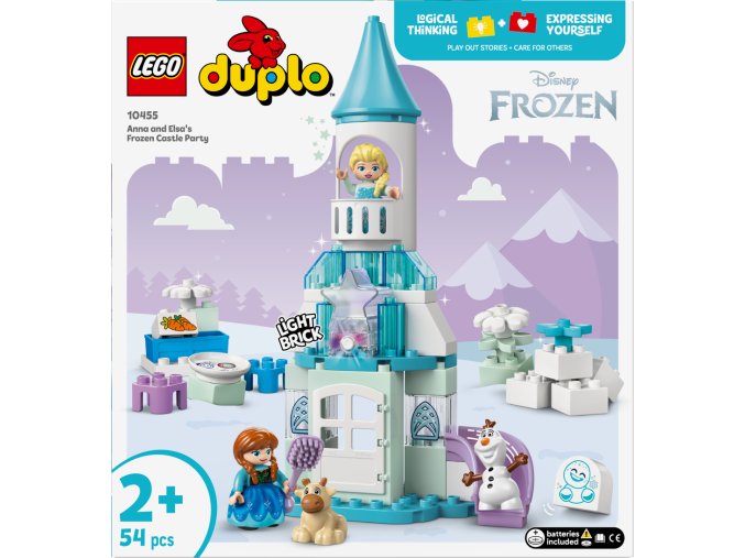 LEGO® DUPLO® ǀ Disney 10455 Ledové království: Anna a Elsa a oslava na hradě