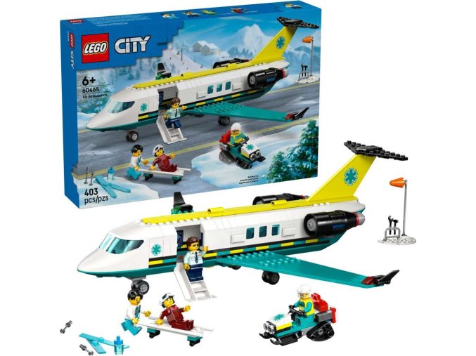 LEGO® CITY 60465 Letadlo záchranářské služby