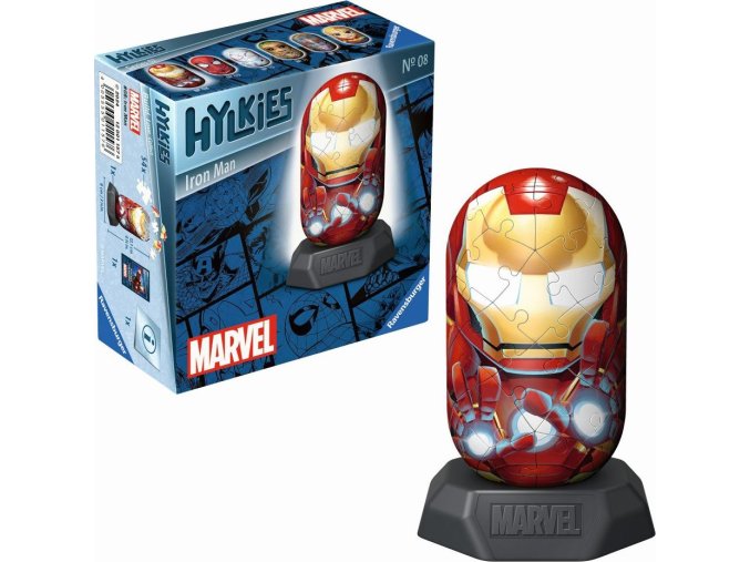 Puzzle 3D Hylkies Marvel figurka Iron Man