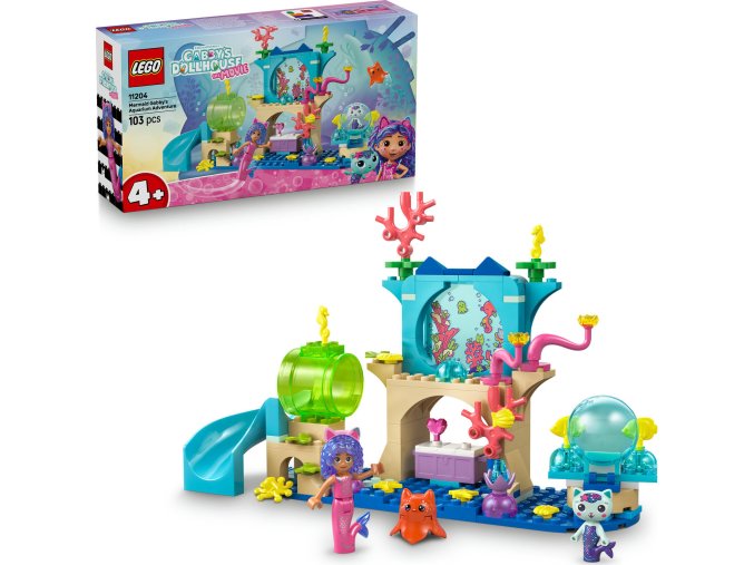 LEGO® Gábinin kouzelný domek 11204 Dobrodružství v akváriu mořské víly Gábi