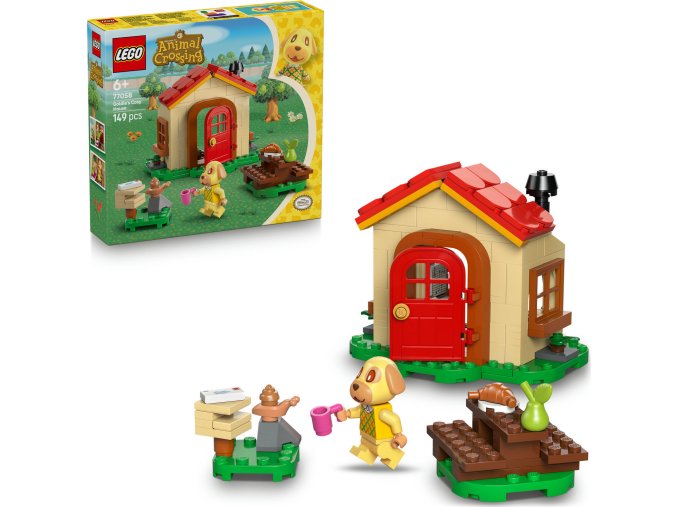 LEGO® Animal Crossing™ 77058 Goldie a její útulný dům