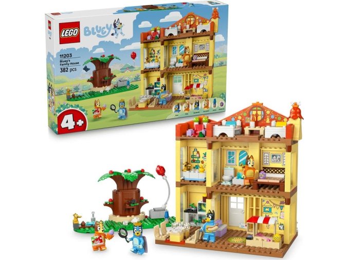 LEGO® Bluey 11203 Bluey a její rodinný dům