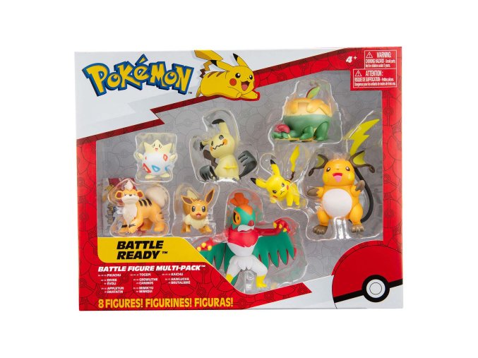 jazwares pokemon figurky multipack 8 ks pkw2687