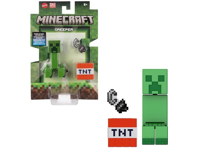 mattel minecraft figurka creeper 8cm jcn29 1