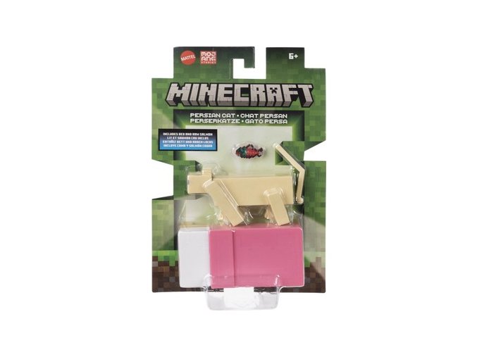 mattel minecraft figurka persian cat 8cm jcn30 1