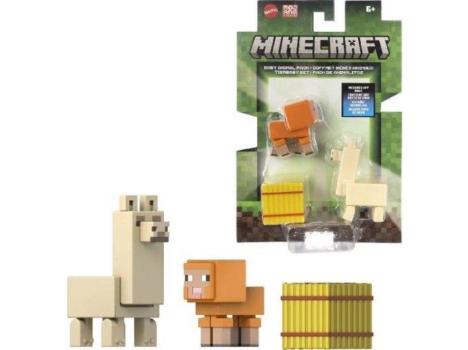 mattel minecraft figurka baby animal pack 8cm jcn33 1