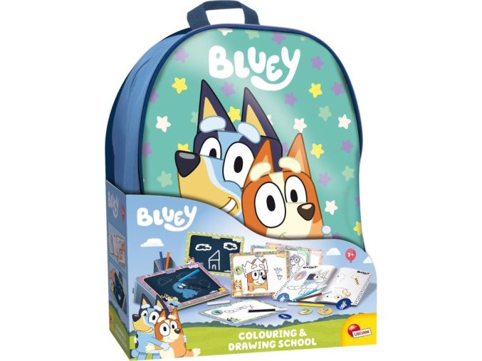 BLUEY škola kreslení