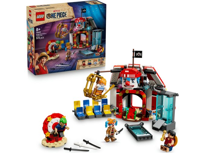LEGO® One Piece 75637 Klaun Buggy a jeho cirkusový stan