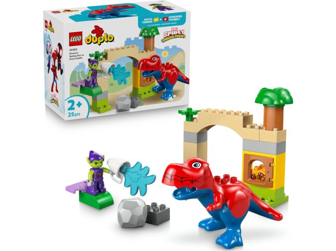 LEGO® DUPLO® 10463 Dinosaurus Spidey-Rex vs. Zelený goblin