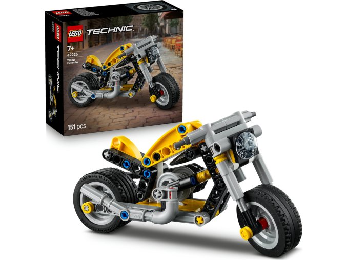 LEGO® Technic 42225 Žlutá motorka
