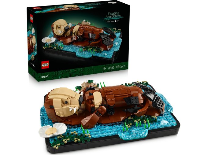 LEGO® Ideas 21366 Plavající mořské vydry
