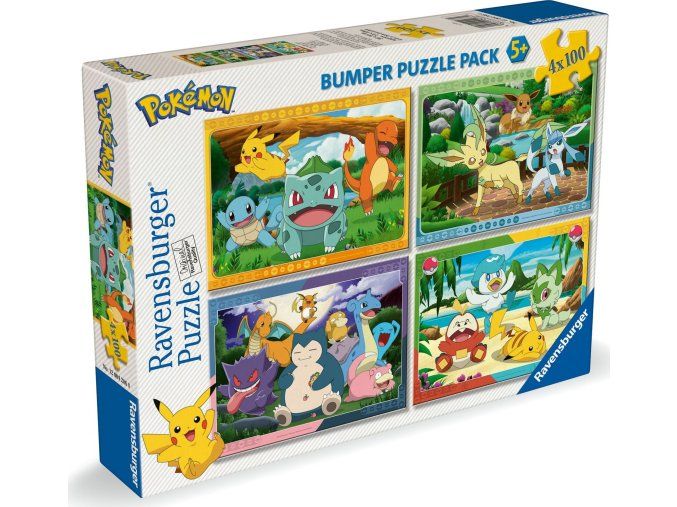 Pokémon 4x100 dílků