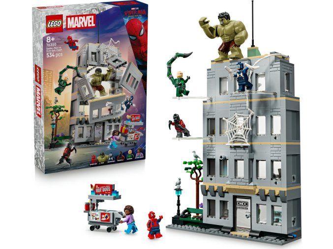 LEGO® Marvel 76350 Epické střetnutí: Spider-Man vs. Hulk