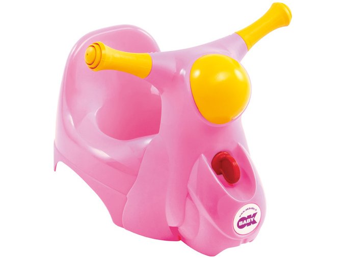Nočník Scooter ružová 66