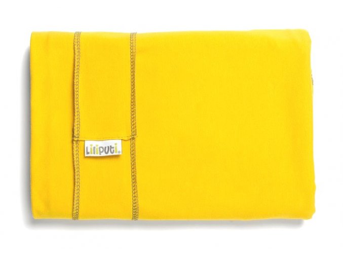 Liliputi elastický šátek žlutý