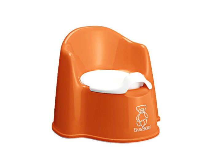 BabyBjörn Nočník křesílko Potty Chair Orange oranžový