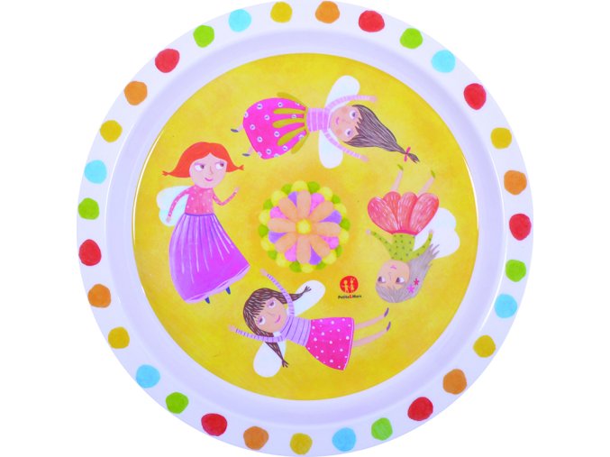 Talíř melaminový víly Petite&Mars