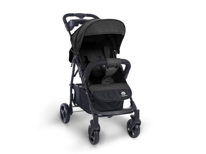 Petite&Mars kočárek Easy Black Melange 2017