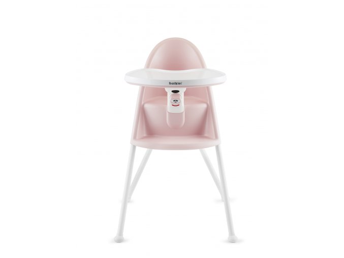 Židle vysoká BabyBjörn s pultíkem Light Pink